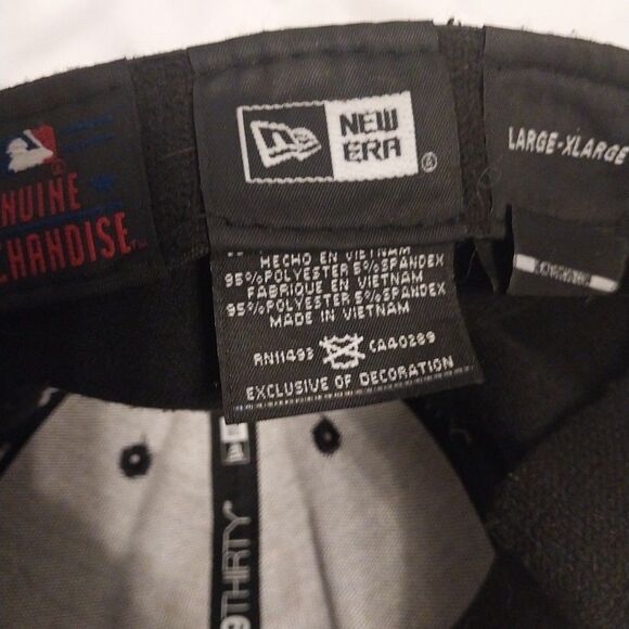 MLB San Francisco Giants New Era 39Thirty Genuine Fitted BaseBall Cap Hat L/XL - Picture 9 of 11